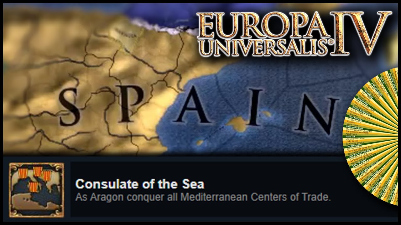 Consulate of the Sea! - Aragon Achievement by 1518! - EU4 Completionist #4