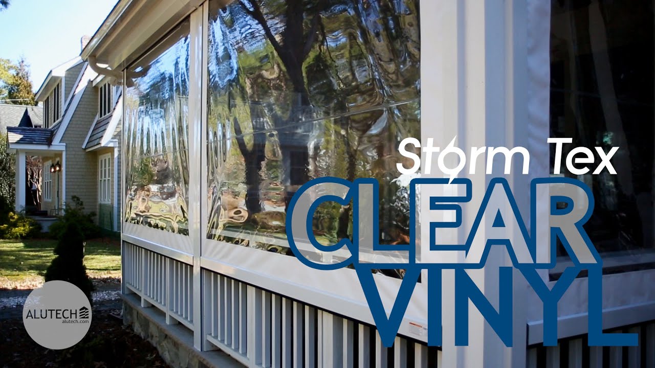 Storm Tex Clear Vinyl Retractable Screens - Alutech United
