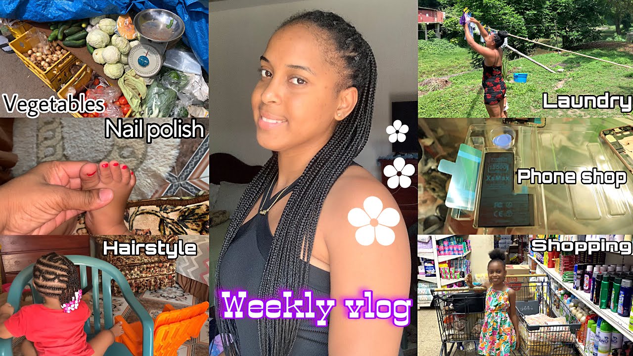 Weekly Vlog : Shopping + Hairstyle + Laundry + Cooking etc
