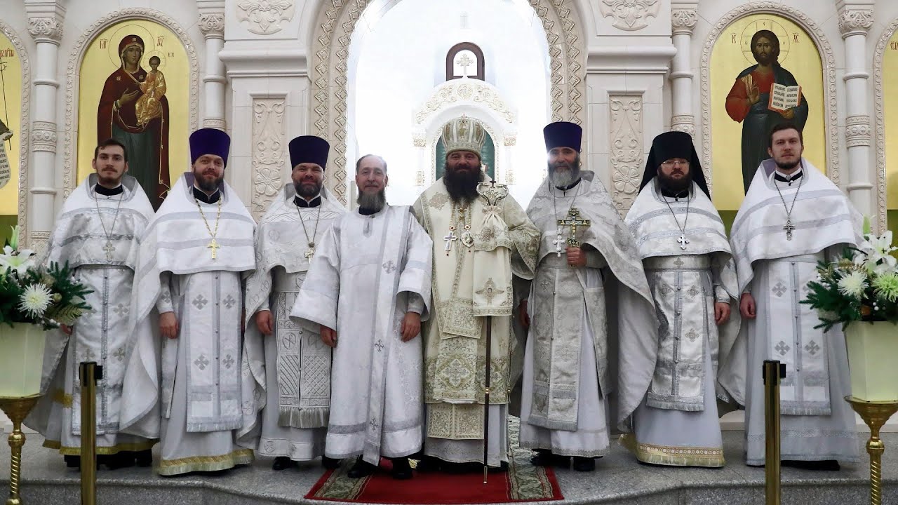 2023.01.22 Архиерейское богослужение. Рукоположение в сан диакона чтеца Илии Браславского