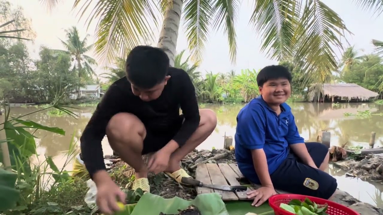 Về miền tây giăng lưới bắt cá nướng ăn cùng anh em mình nha cả nhà.