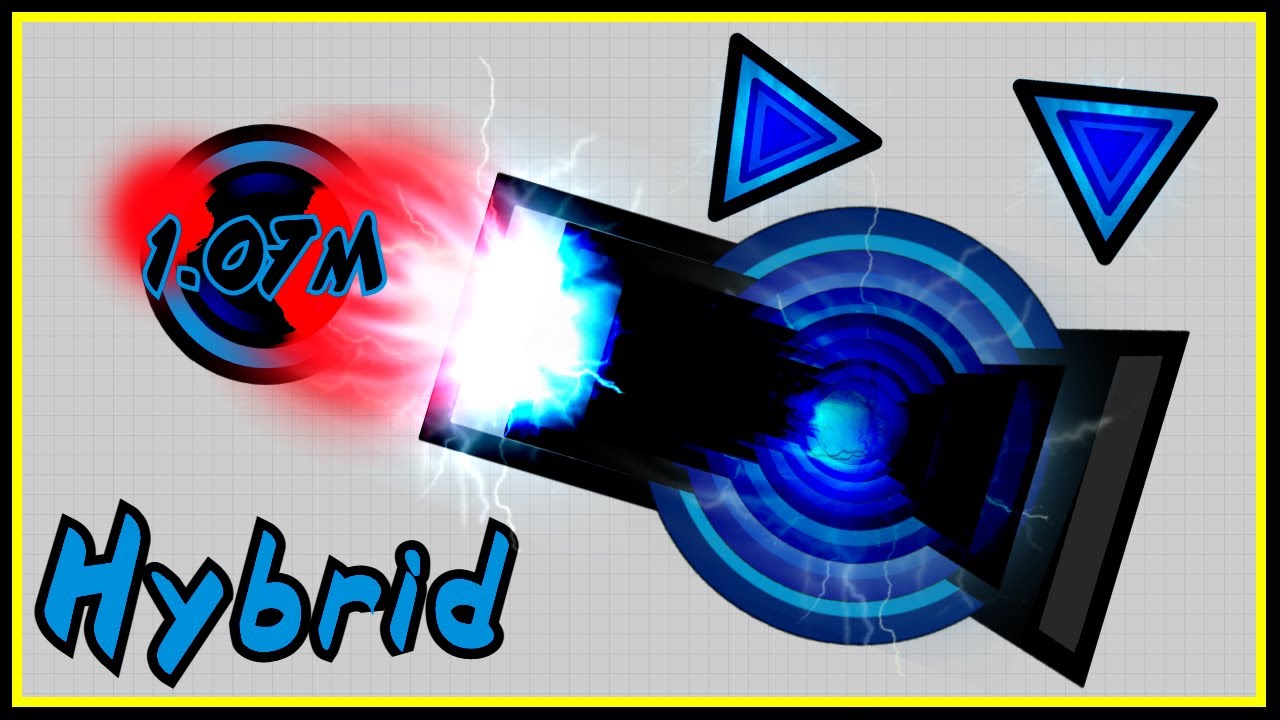 Diep.io - Facing the Overlords (Hybrid 1.07m - FFA)