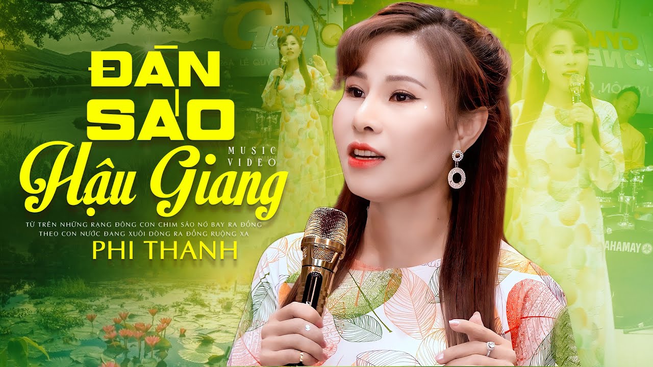 Nổi Da Gà Với Giọng Hát Dân Ca Cực Ngọt Ngào Này | Đàn Sáo Hậu Giang - Phi Thanh