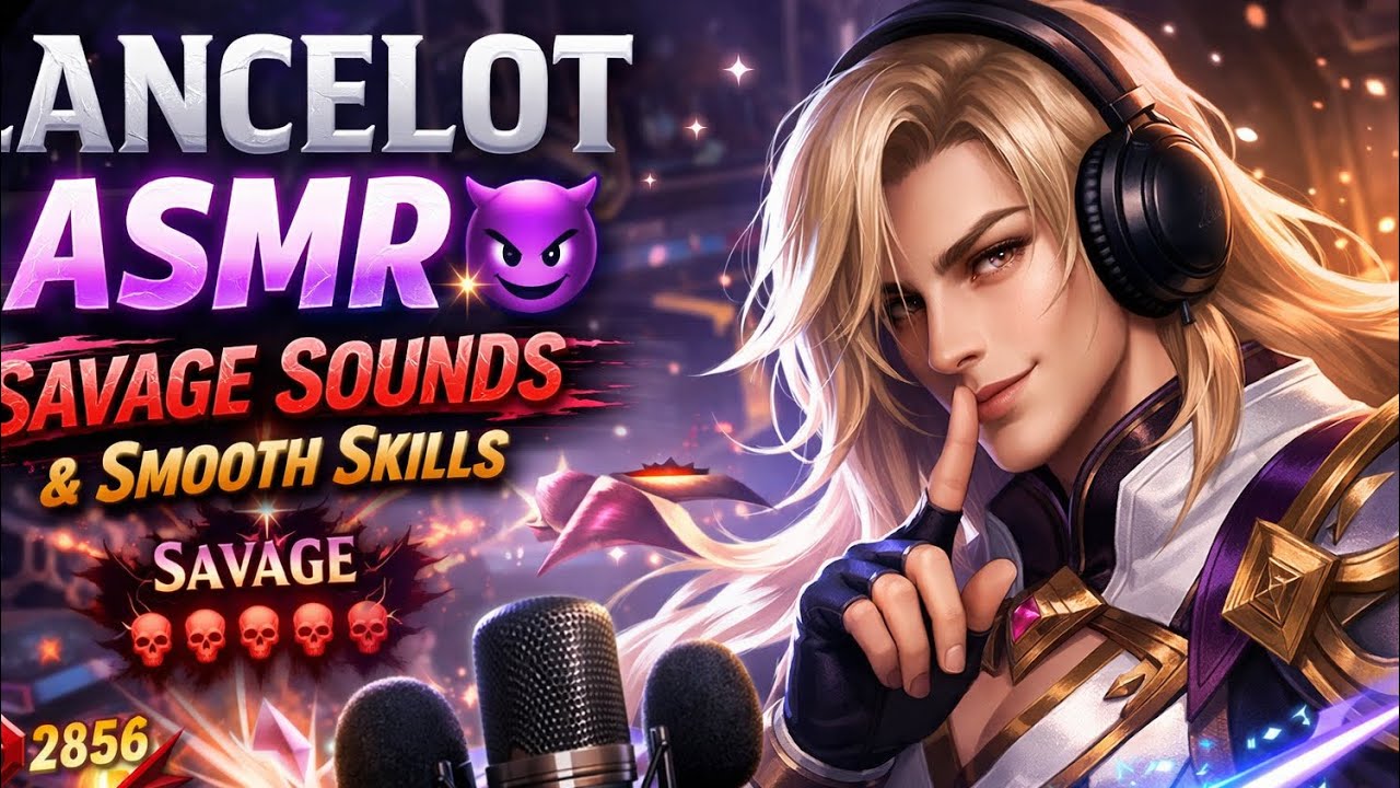 ‏Lancelot ASMR 😈✨ Savage Sounds & Smooth Skills | Mobile Legends Bang Bang