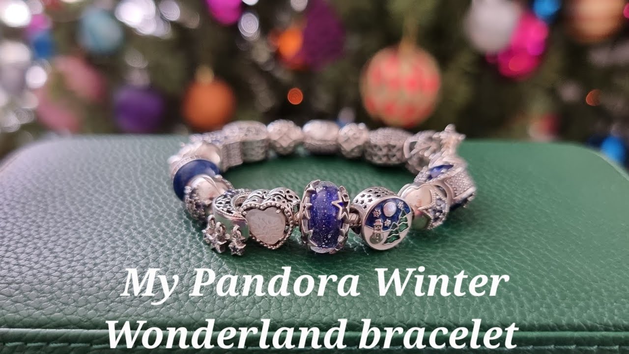 My Pandora Winter Wonderland charm bracelet 2023