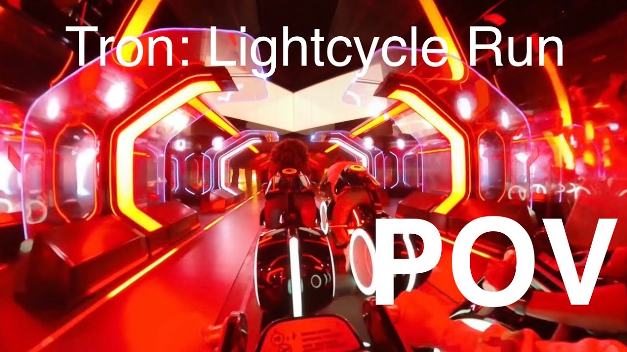 Tron: Lightcycle Run | POV | Walt Disney World: Magic Kingdom 