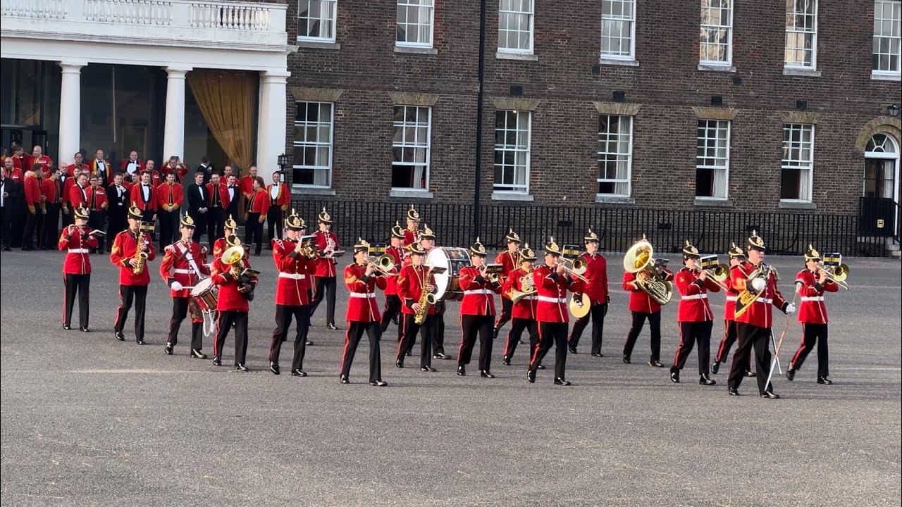 The Band of the Princess of Wales's Royal Regiment Sunset Ceremony Woolwich