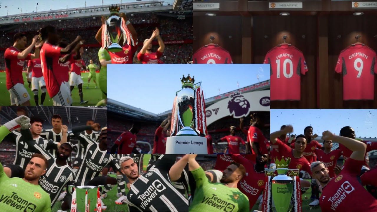 MAN UNITED WINS CARABAO AND PREMIERE LEAGUE!!! | ROAD TO GLORY MAN UNITED REBUILD FC 24 CAREER MODE