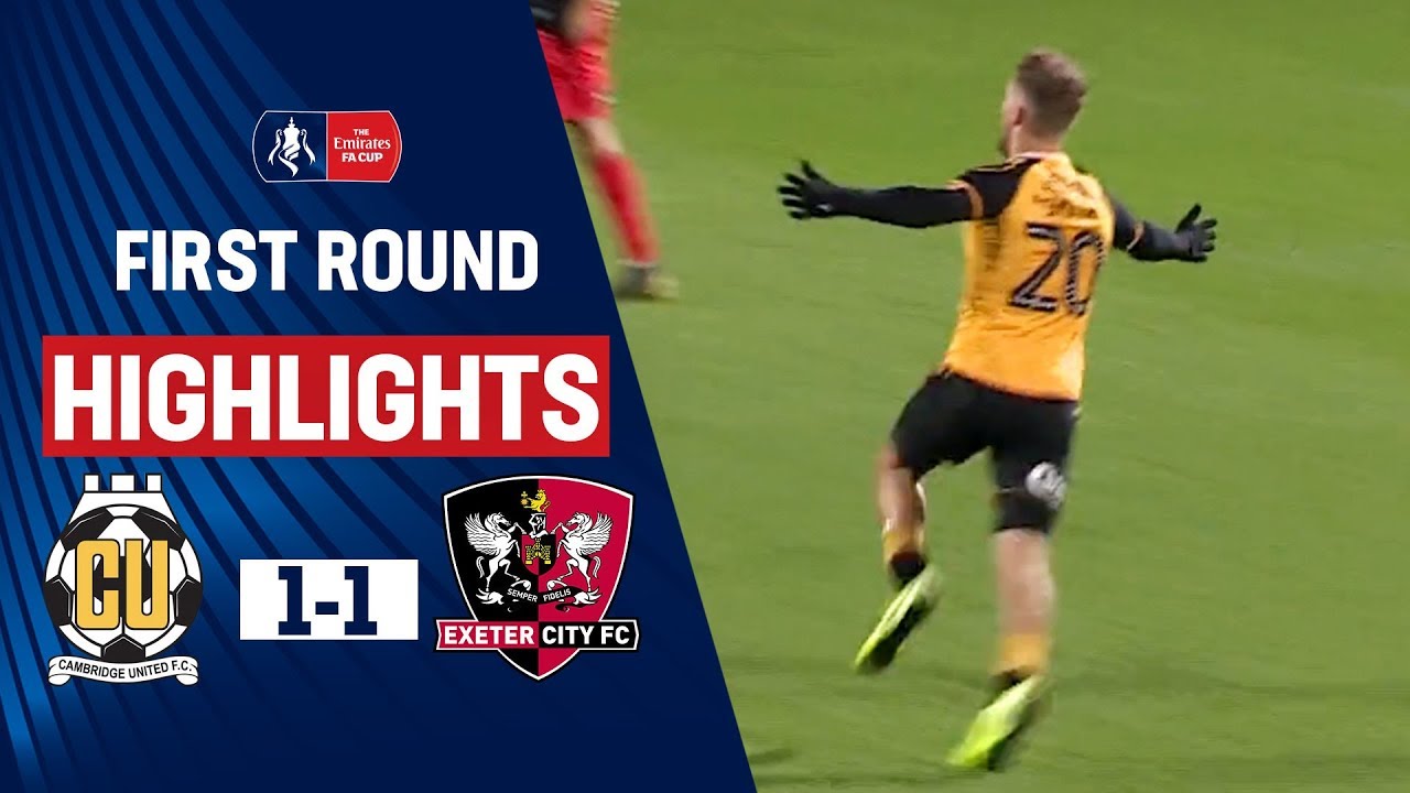 Late Goal Drama Earns Cambridge Replay | Cambridge 1-1 Exeter | Emirates FA Cup 19/20