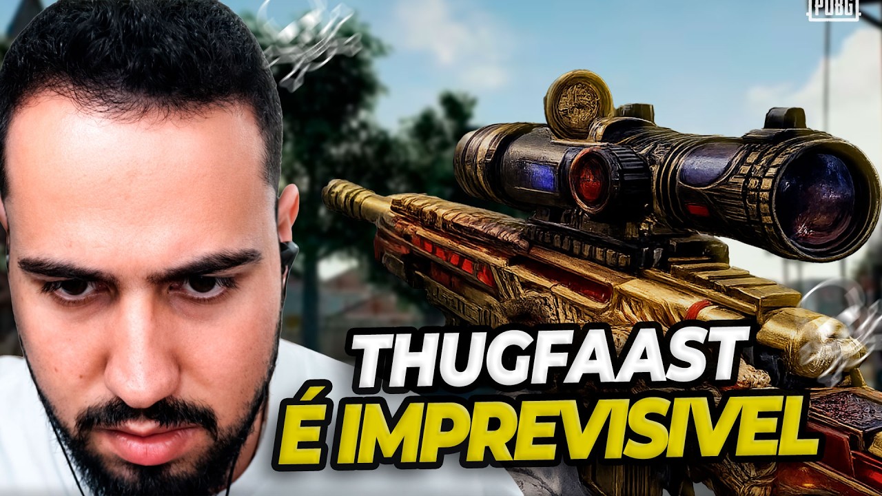 THUGFAAST DE SNIPER É IMPREVÍSIVEL - PUBG