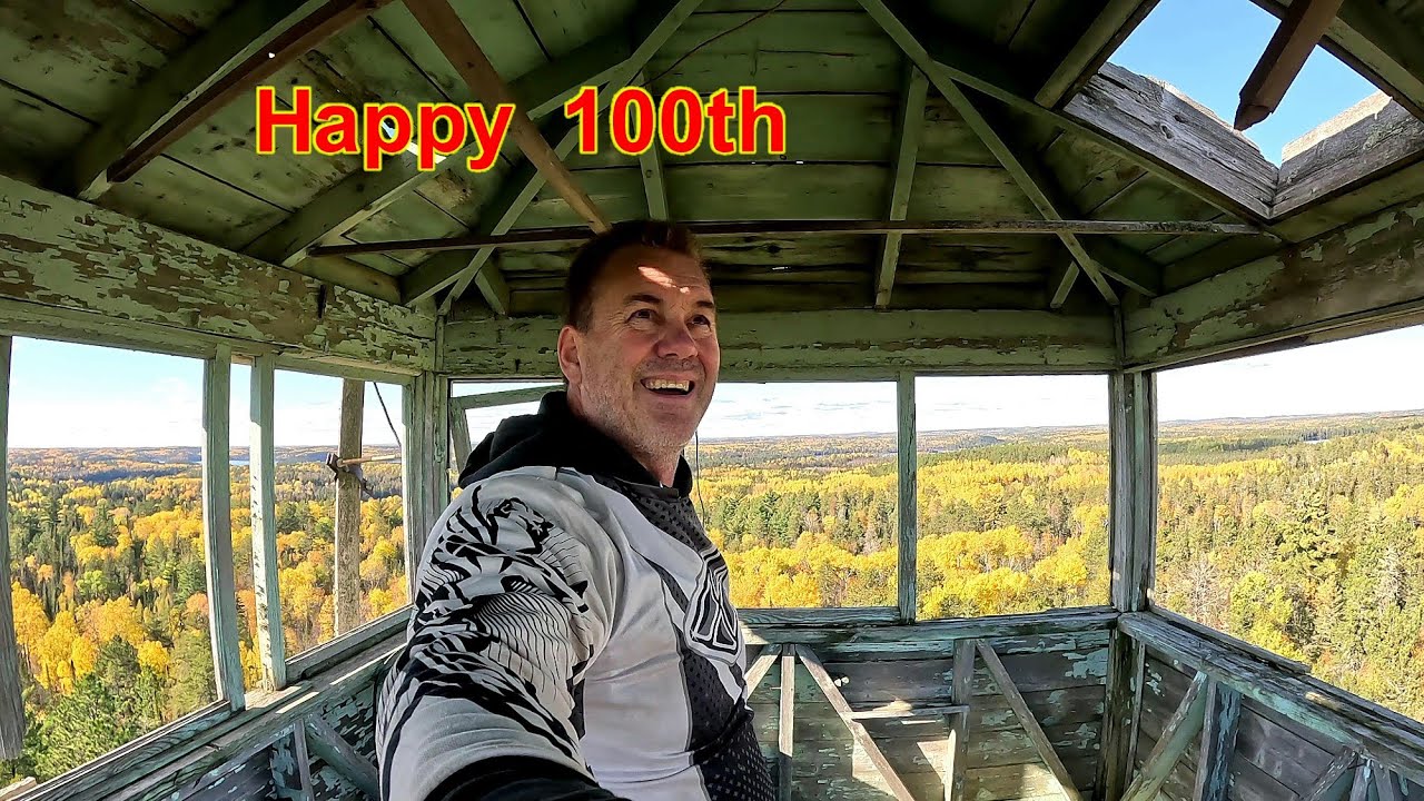 Climbing 100 Year Old Fire Tower Northwestern Ontario Explore