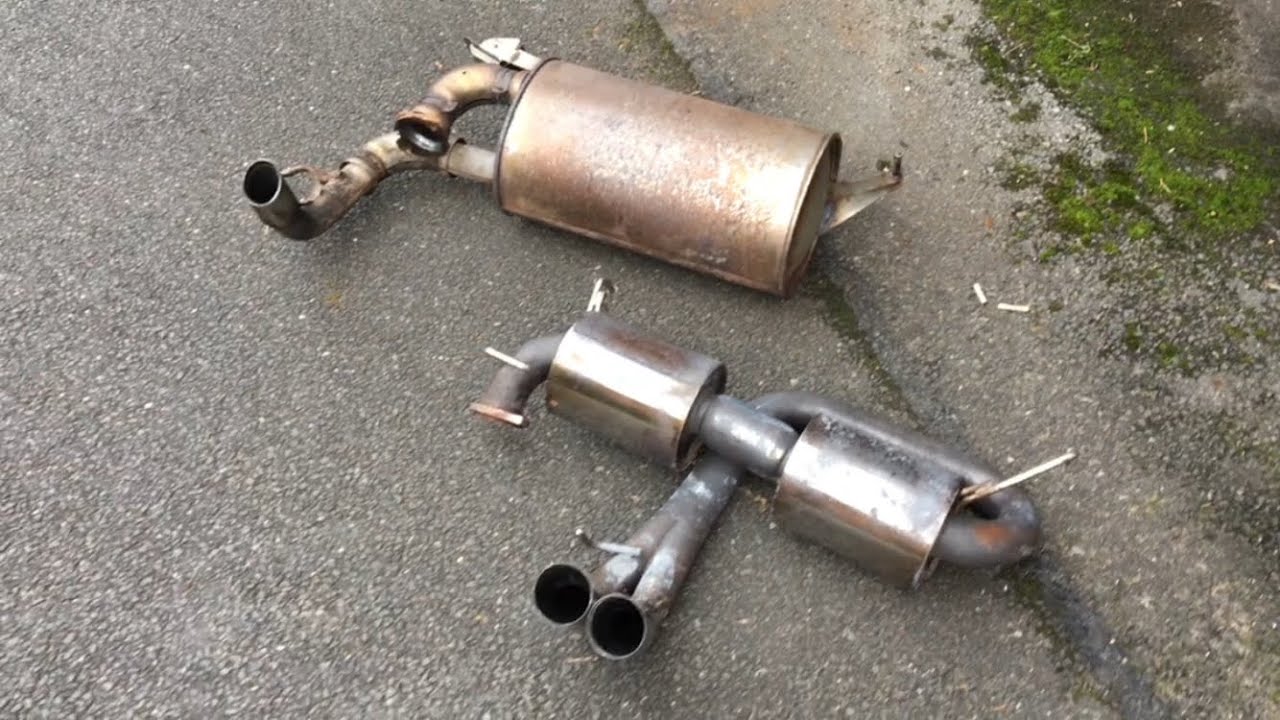 Toyota MR2 Roadster Malian Muffler fitting