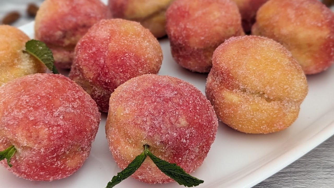 Pfirsich-Kekse / Peach cookies