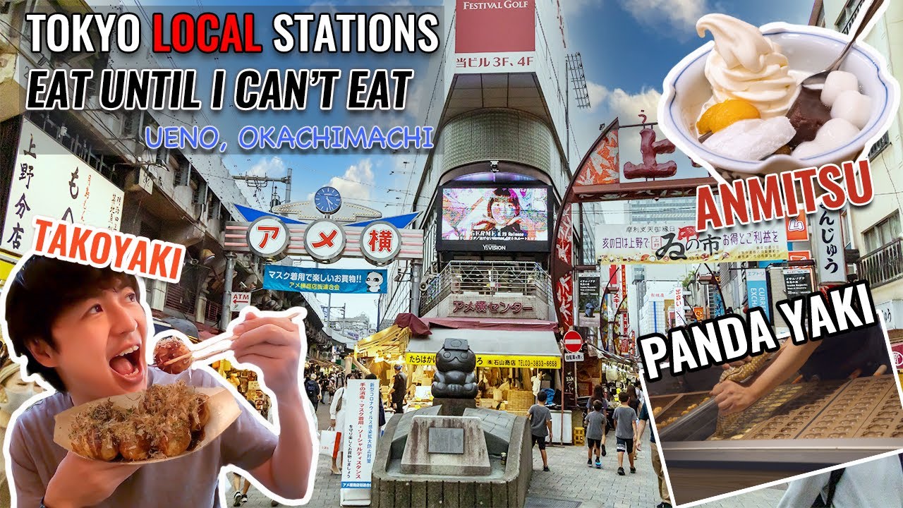 I Walk and Eat Until I Can't Eat in AMEYOKO, UENO, OKACHIMACHI #299