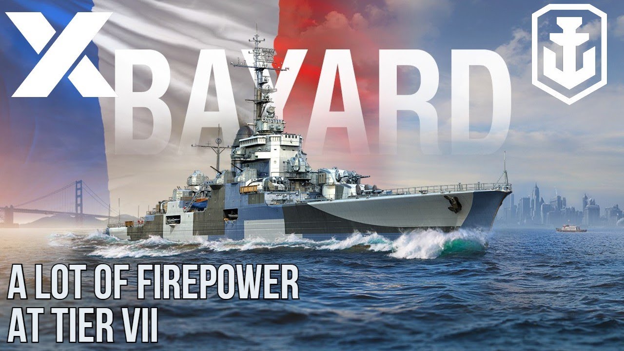 The Bayard Carries a Flank | World of Warships: Legends