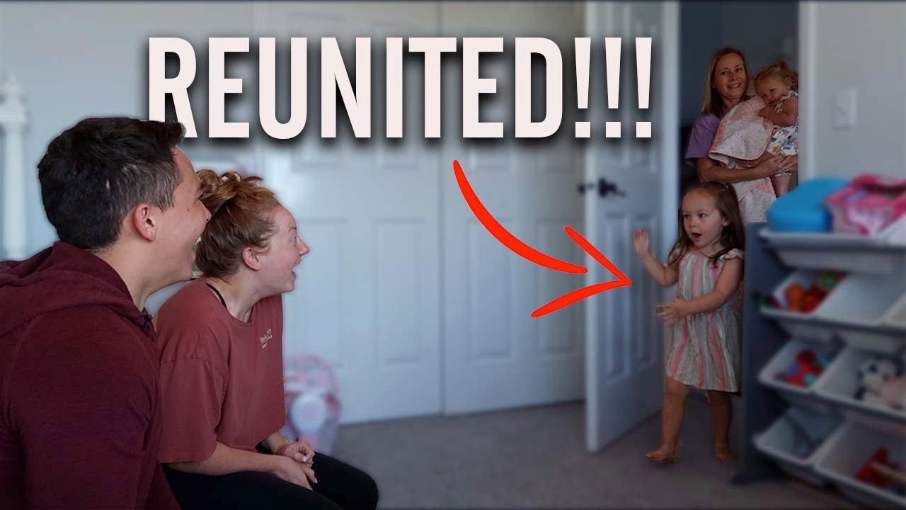 REUNITED AFTER SO LONG!!! *cutest toddler reaction EVER*