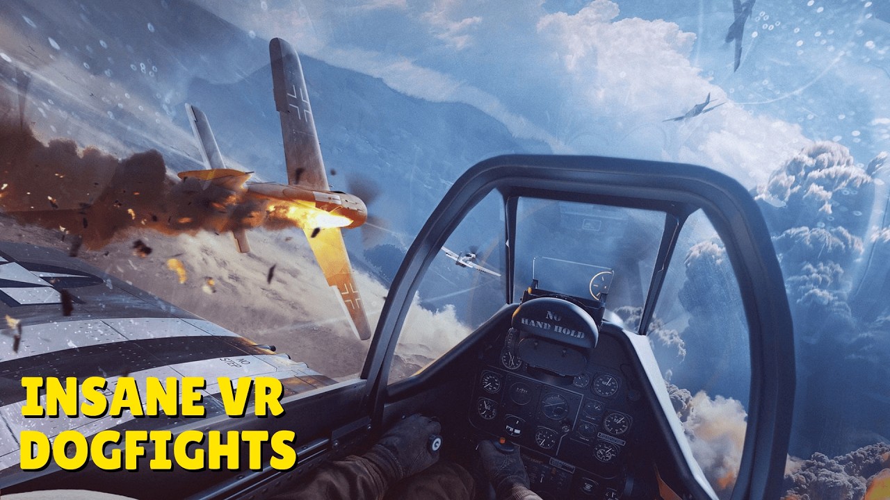 Aces of Thunder Review Insane VR Dogfights in WW2 Planes! (Gaijin)