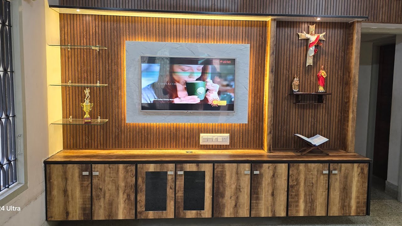 MODULAR ALUMINIUM TV unit #aluminium