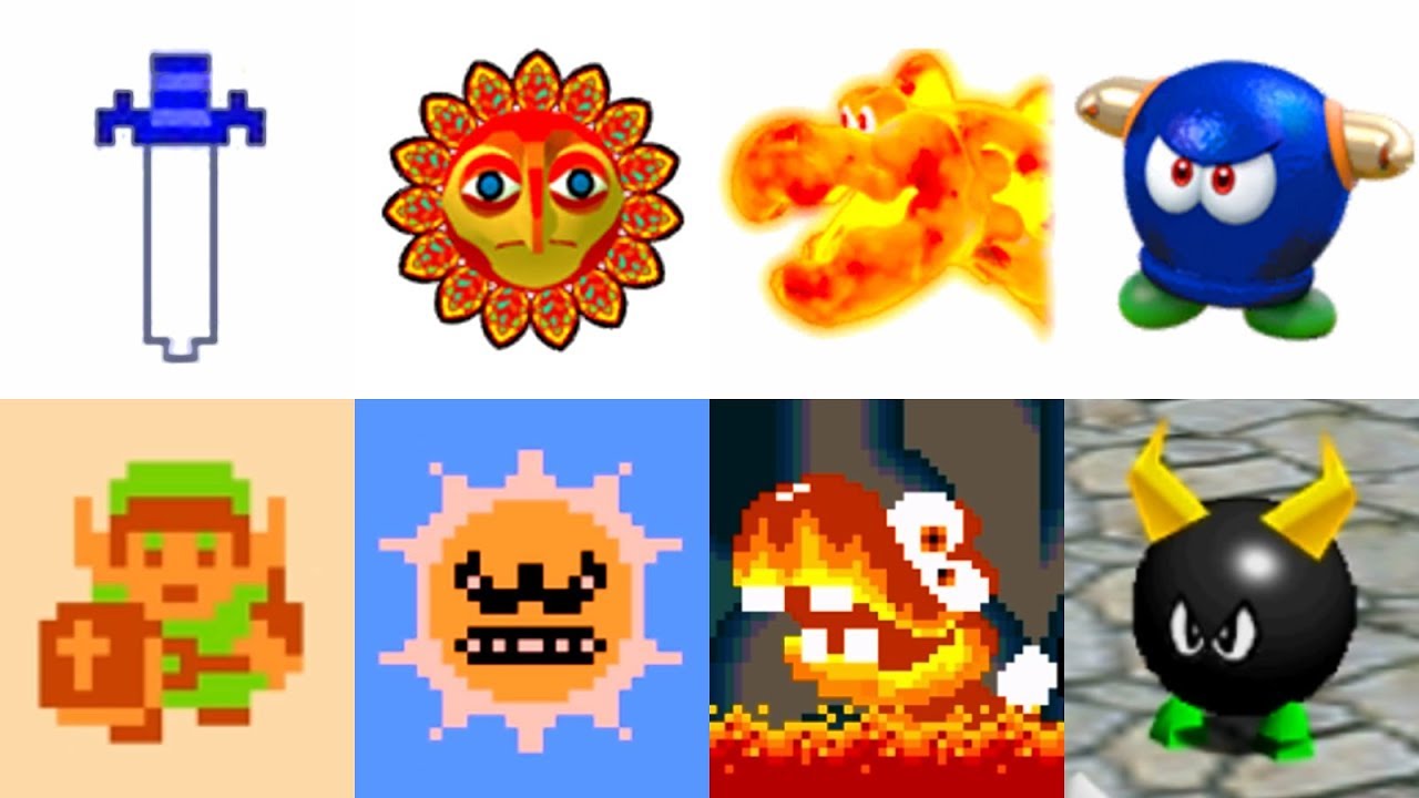 Super Mario Maker 2 - Origin of All Enemies & Power-Ups
