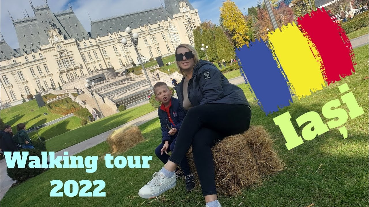 🇷🇴 ROMANIA: Trip to Iasi. Part 2. City walk 🍂👟 Palace of Culture & the main streets of Iasi 2022