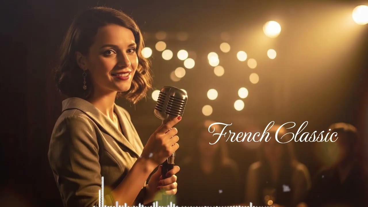 Romantic French Café Jazz Music for Relaxing Nights and Warm Atmosphere