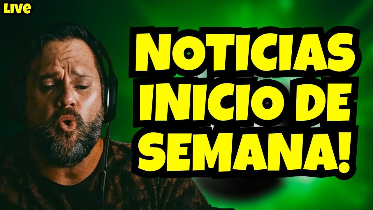 NOTICIAS DE INICIO DA SEAMANA + REACTS + BATE PAPO E MUITO MAIS!