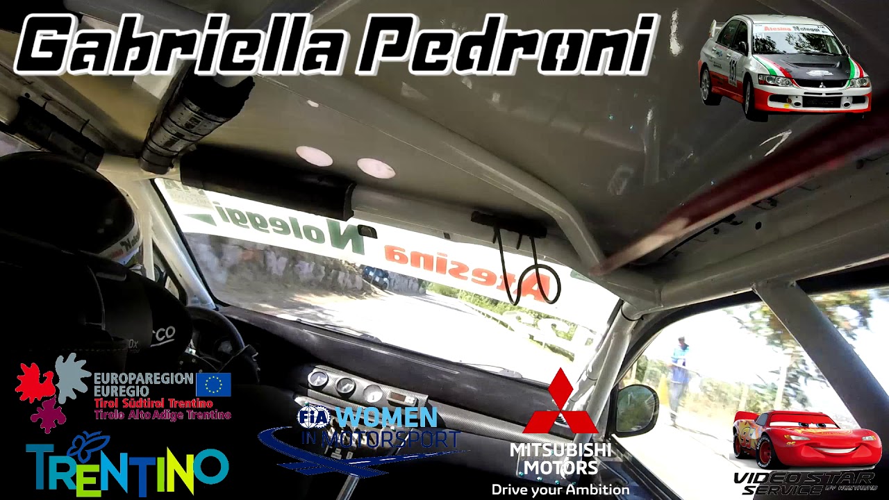 Gabriella Pedroni// Mitsubishi Lancer EVO 9// 61^ Coppa Selva di Fasano 2018// ON BOARD