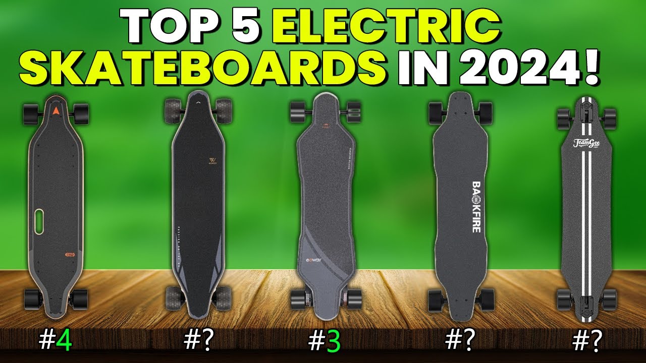 Top 5 Best Electric SkateBoards In 2024