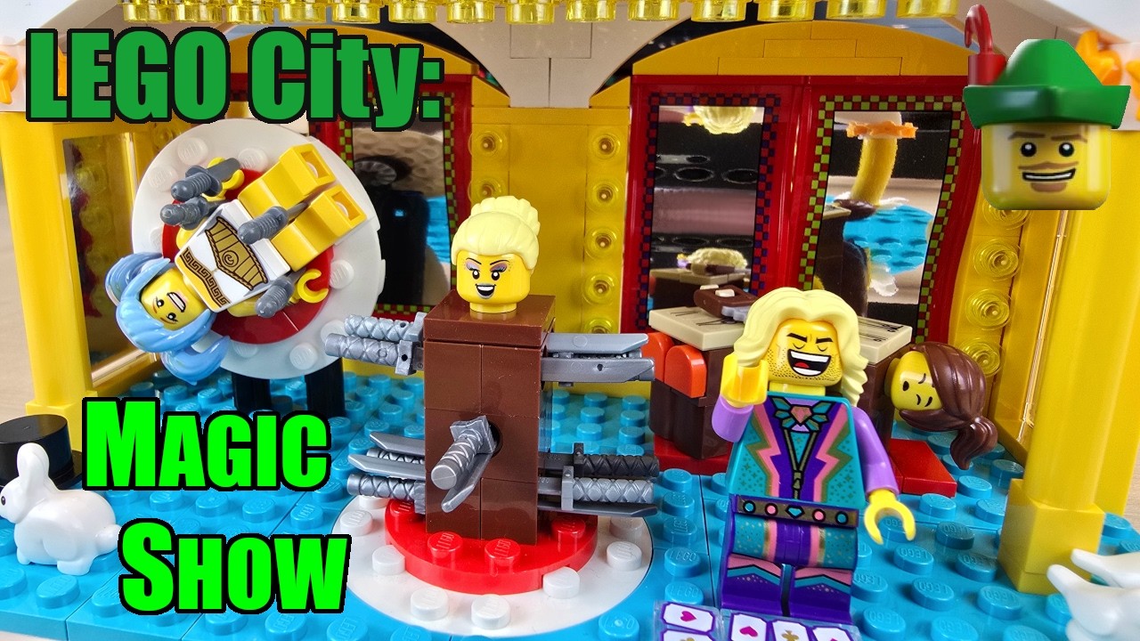 LEGO City &ndash; Wesołe miasteczko: Pokaz magii MOC 🎪🪄🏹
