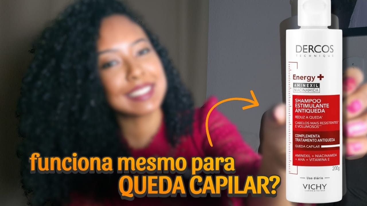 🚿 Testei o SHAMPOO DERCOS ANTIQUEDA | Vale a pena para queda capilar? Primeiras impressões sinceras