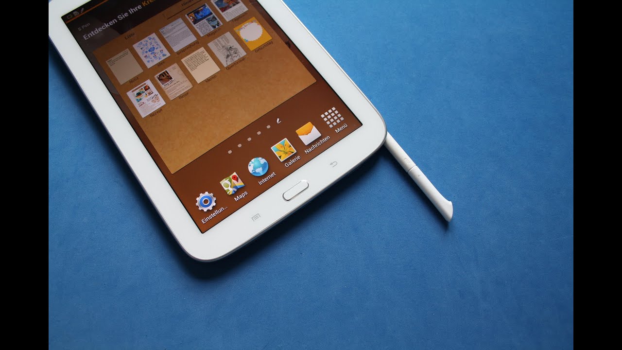 Samsung Galaxy Note 8.0 - S-Pen Features