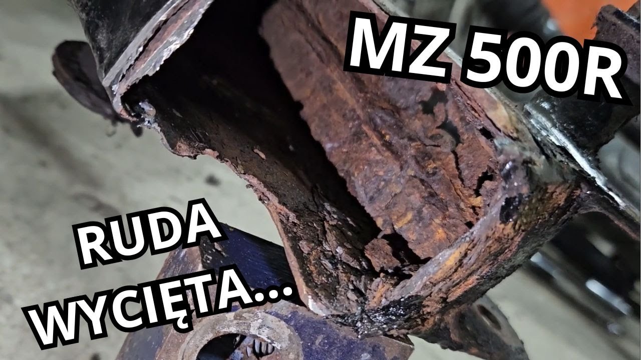 #2 👑 MZ ROTAX 500r - RDZA jak na progach w polonezie ... 🥺