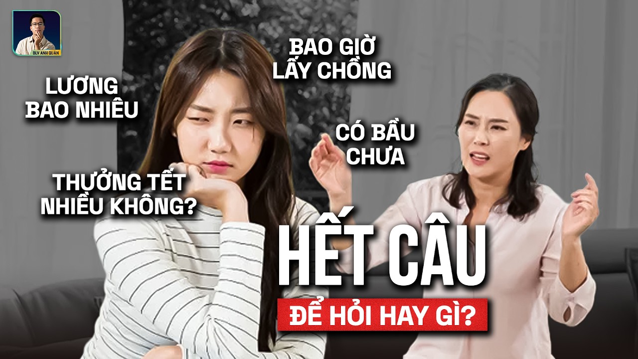 NHỮNG CÂU HỎI KÉM SANG GÂY ÁM ẢNH NGÀY TẾT, ĐỪNG HỎI NẾU KHÔNG MUỐN BỊ NÓI LÀ “VÔ DUYÊN”!