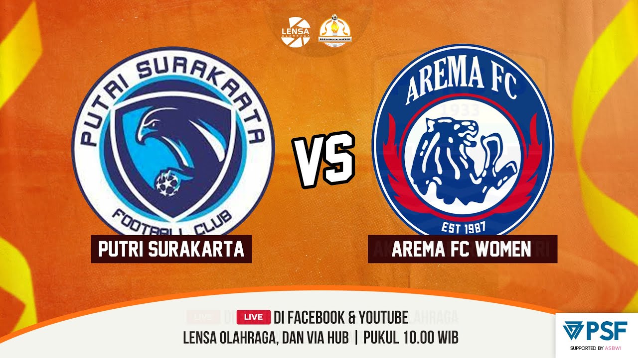 FINAL PIALA GUBERNUR DKI JAKARTA 2022 - PUTRI SURAKARTA VS AREMA FC WOMEN