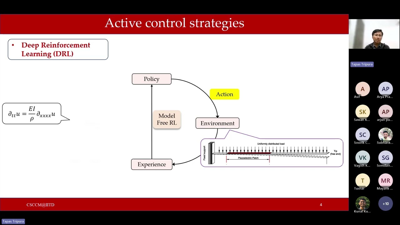 Model-Agnostic-Predictive Temporal Difference for active control | Tapas Tripura | JHU-IITD SMaRT