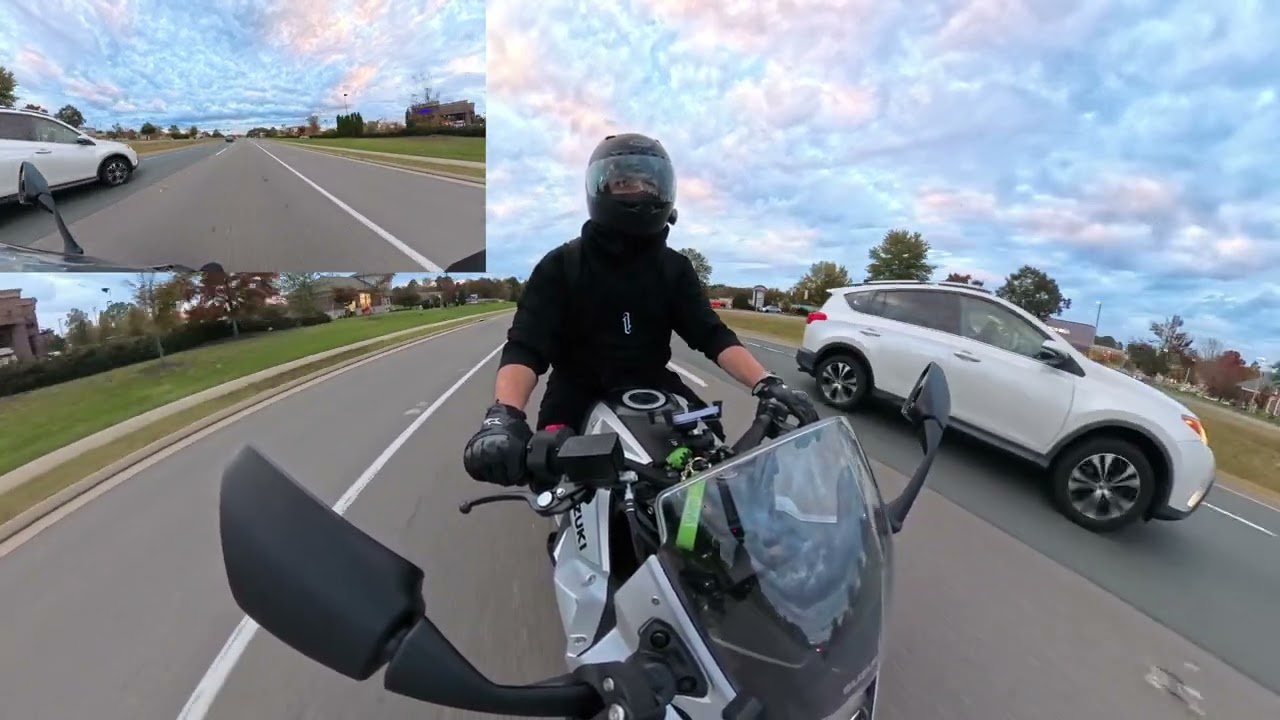 2024 Suzuki GSX-8R Ride | Raw Engine Sound | Insta 360