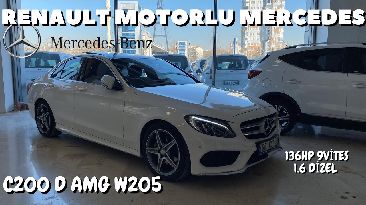 Mercedes-Benz | C200D AMG | W205 136HP YETER Mİ?