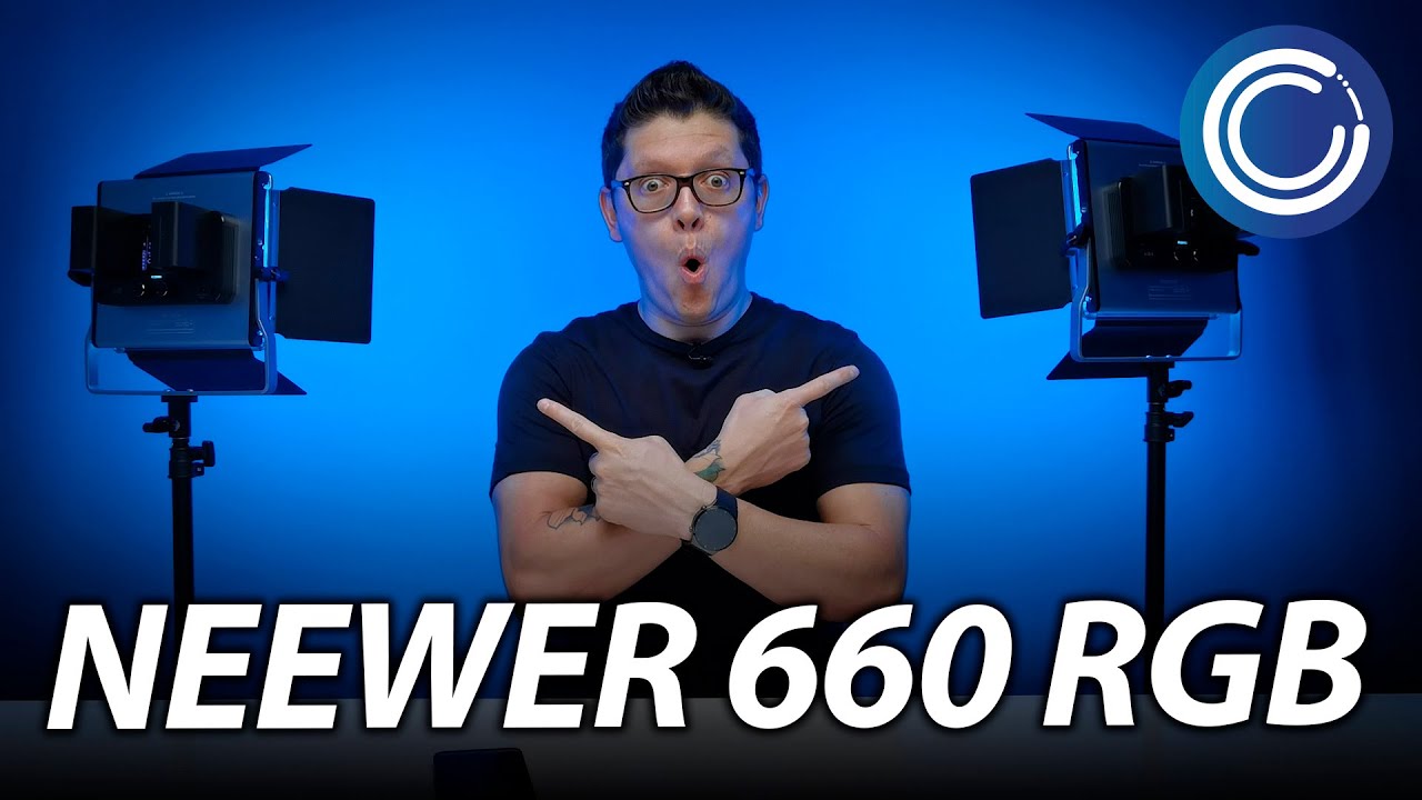 Neewer 660 RGB LED / Luces continuas RGB para hacer videos en Youtube 😃