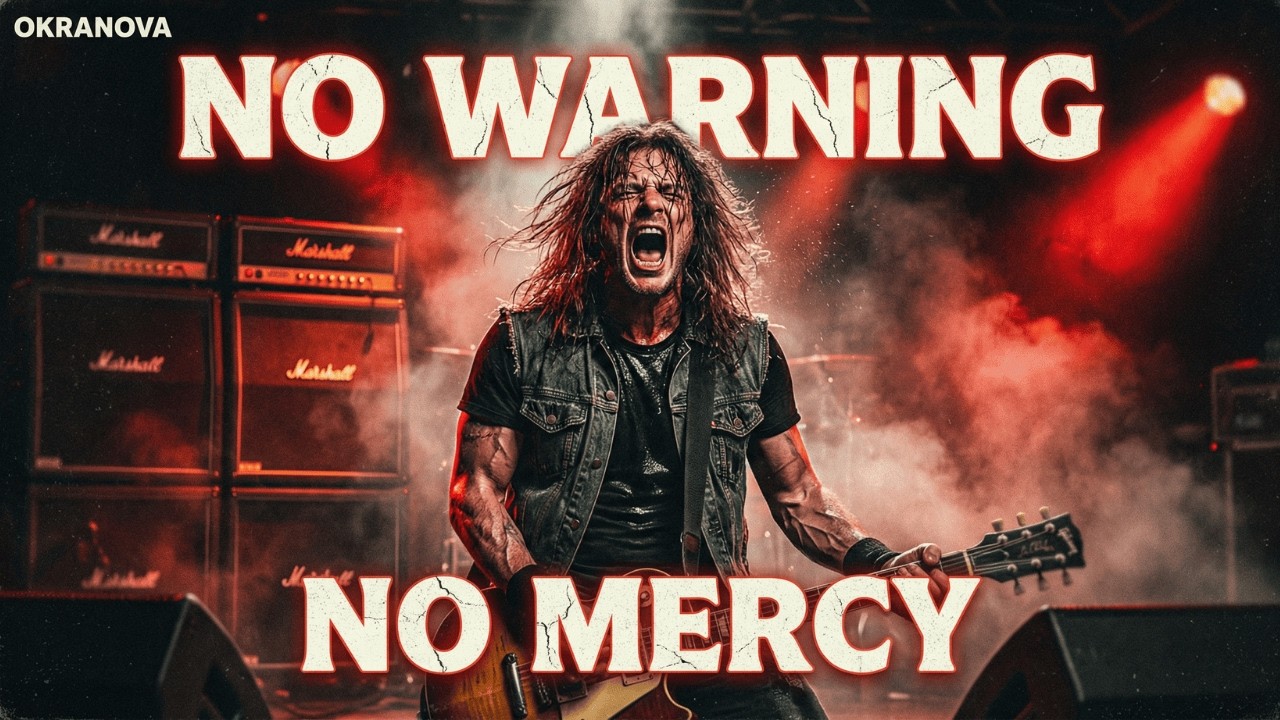 Okranova &ndash; No Warning No Mercy  High Energy Hard Rock Anthem (2026)