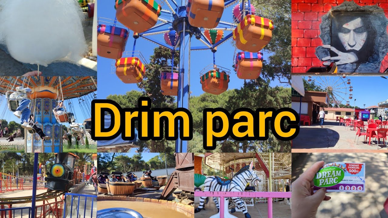 الجزائر العاصمة-🇩🇿جولة في حديقة التسلية(الجزائر)🎠🎢dream _park