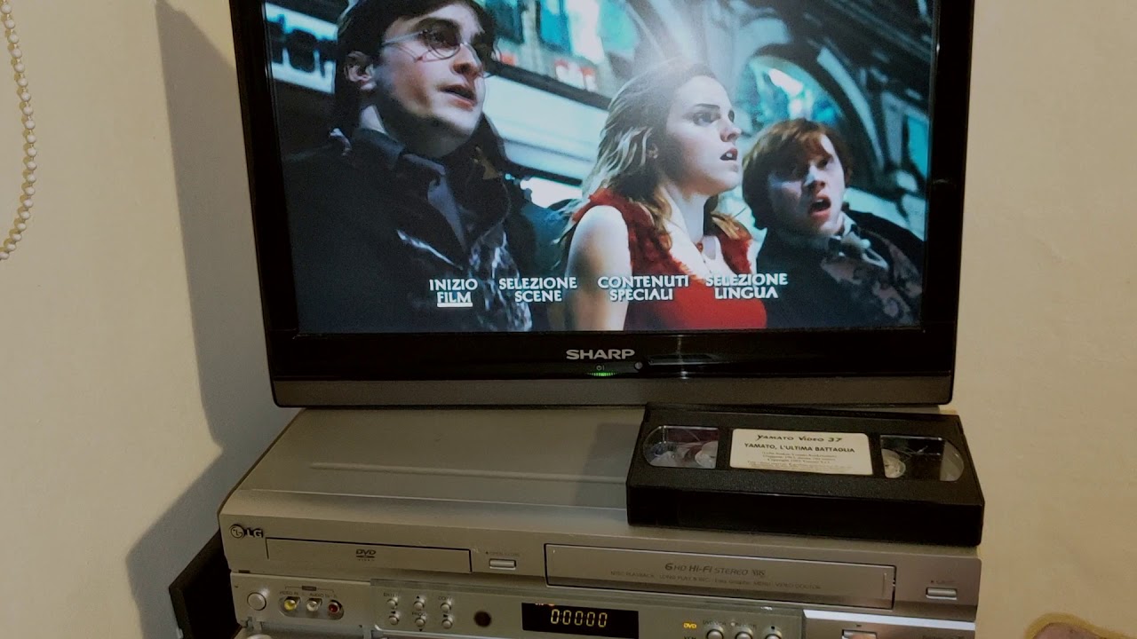 LG DVD VHS combo PAL NTSC VHS ok DVD non videoregistratore 6HD HiFi test