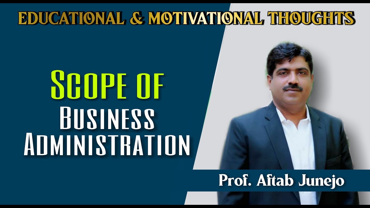 Bachelor of Business Administration-BBA Scope I University of Sindh Jamshoro
