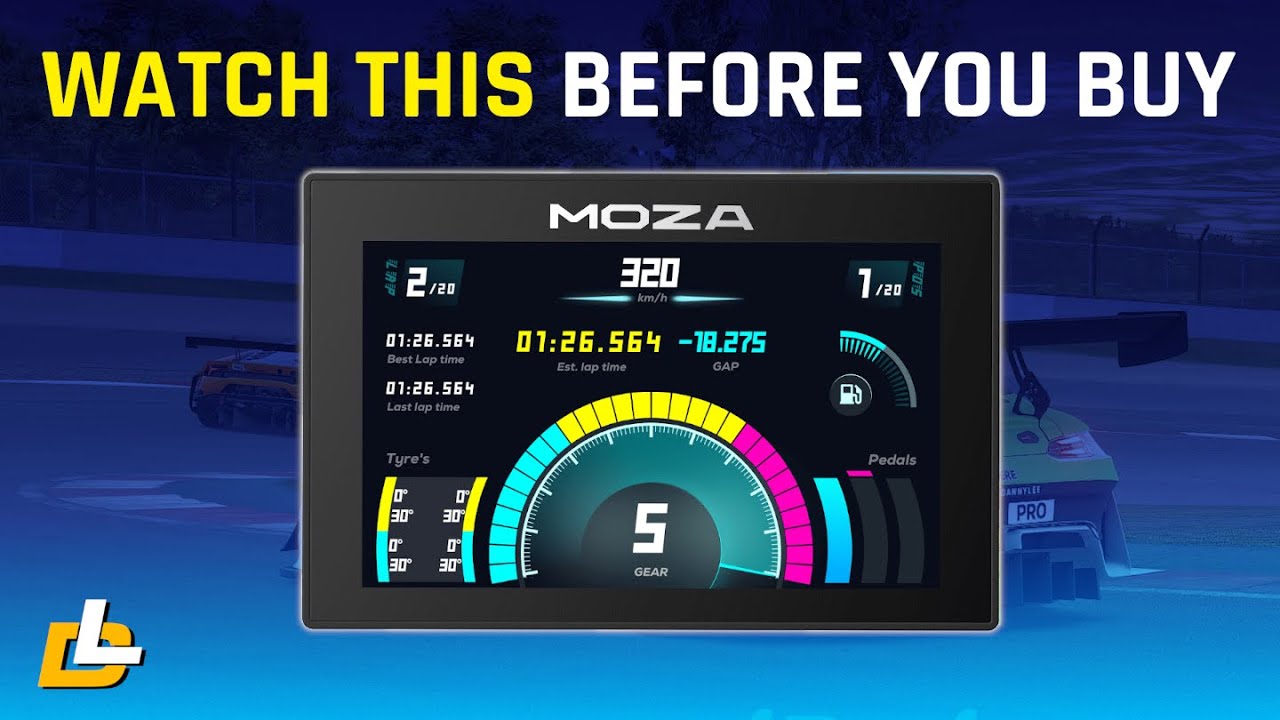Панель приборов Moza CM Racing &mdash; недорогая, но ограниченная...пока
