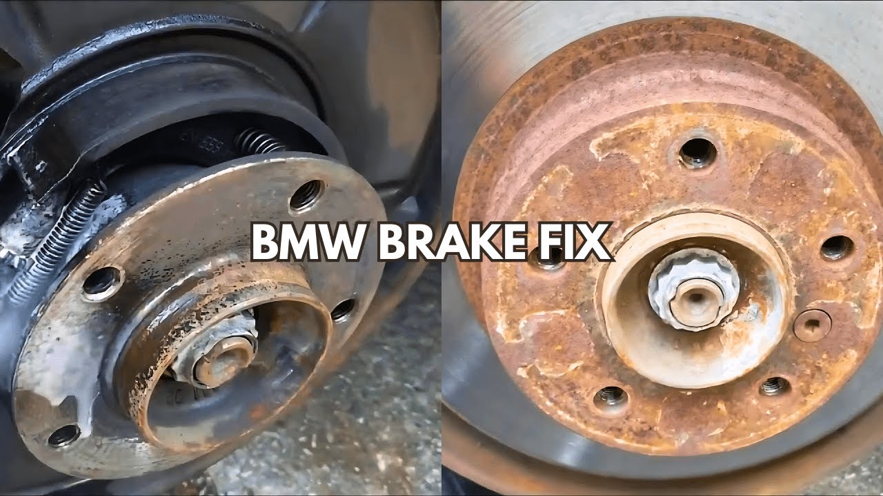 BMW E36 Brake Rotor Replacement