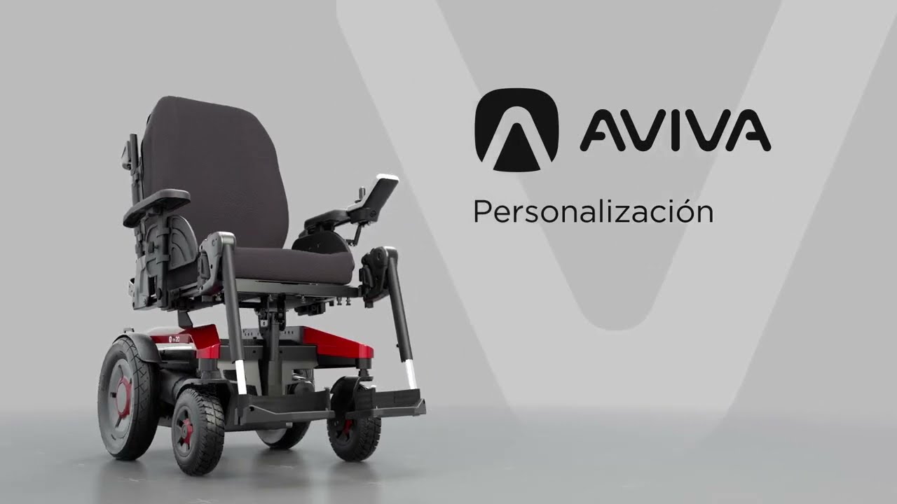 Las diferentes personalizaciones de la silla eléctrica  AVIVA RX