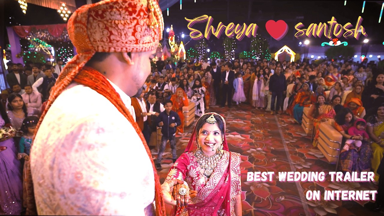 Shreya ❤️ Santosh | Wedding Trailer | Indian Wedding Cenematic Film | ClipLabX