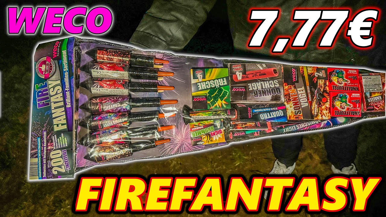 FIREFANTASY WECO BEI LDIL FÜR NUR 7,77€ | DAS BESTE BILLIG FAMILIEN SORTIMENT FÜR SILVESTER