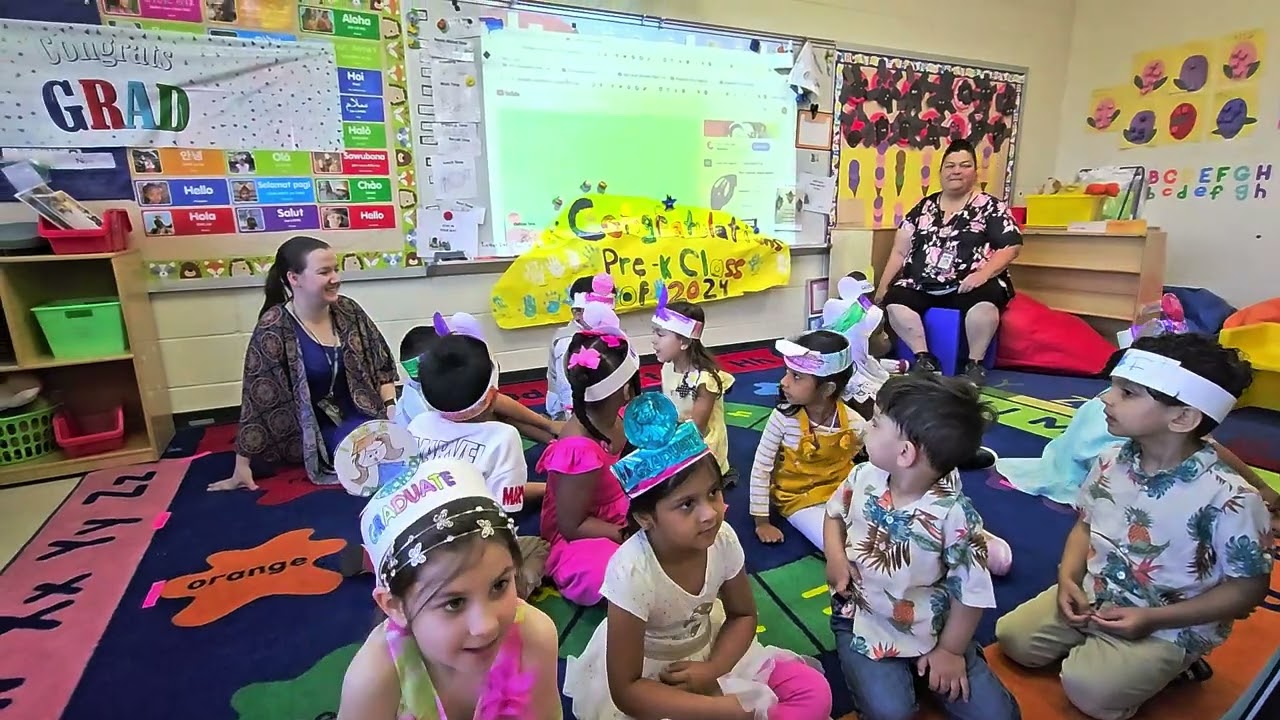 Preschool Graduation Ceremony ❤️