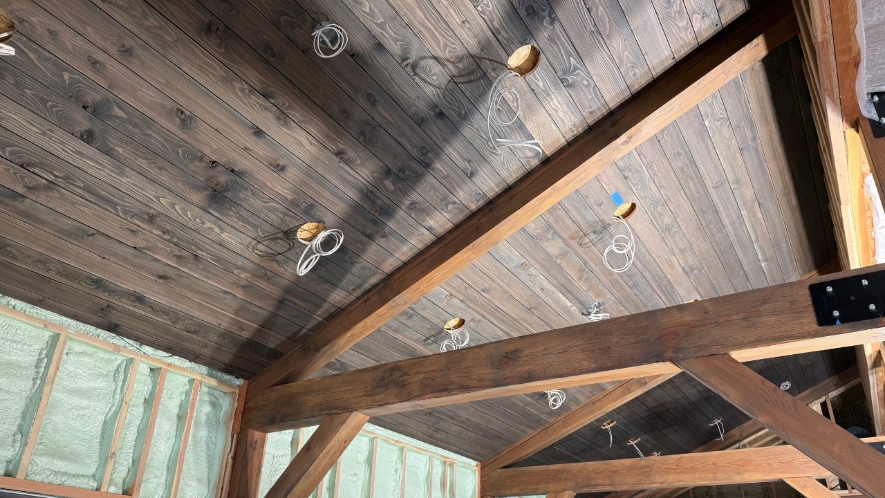 It's FINALLY Time To REVEAL The Nickel Gap Ceiling In Our BARNDOMINIUM Home