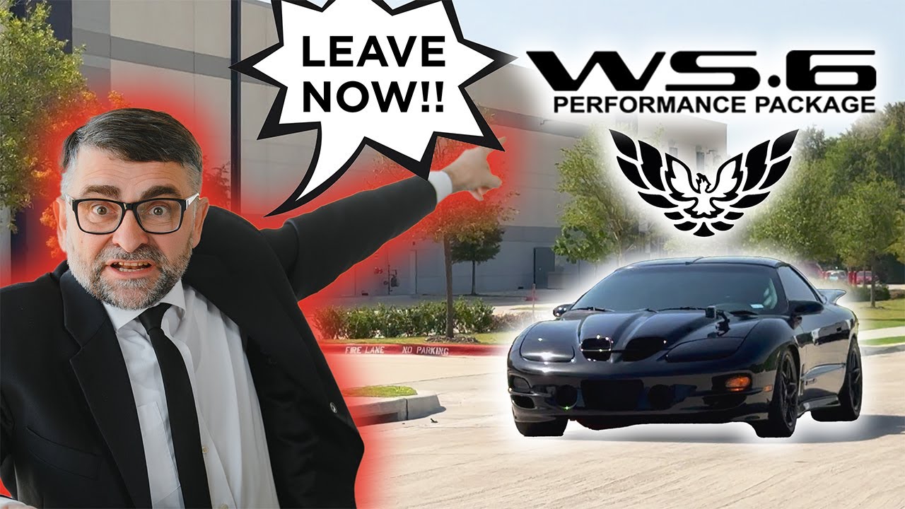 Наш Trans AM, кажется, слишком шумный?! (Мы даже сигнализацию включили)